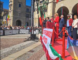 Bergamo il discorso per il 25 APRILE 2025 della Sindaca di Bergamo Elena Carnevali 