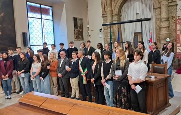 (CR) 25 Aprile, consegnate in Comune le borse di studio della Resistenza