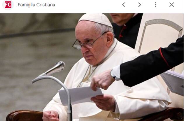 (CR) ANMVI esprime profondo cordoglio per la scomparsa di Papa Francesco,