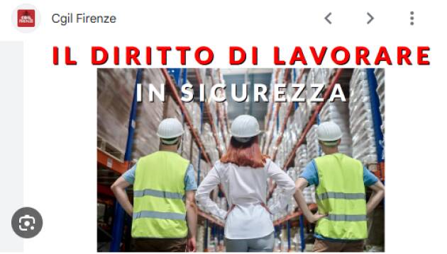 CNDDU Iniziative per la Giornata mondiale della Sicurezza e della Salute sul Lavoro 2025