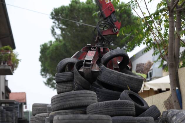 ECOPNEUS: IN LOMBARDIA RACCOLTE OLTRE 25.200 TONNELLATE PNEUMATICI FUORI USO NEL 2024