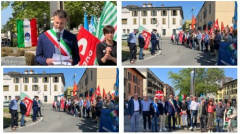 Crema Il discorso di Fabio Bergamaschi per la celebrazione del 1° maggio