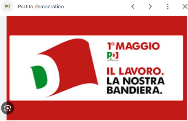 PD Nazionale 1° maggio sostieni la nostra campagna sul lavorro