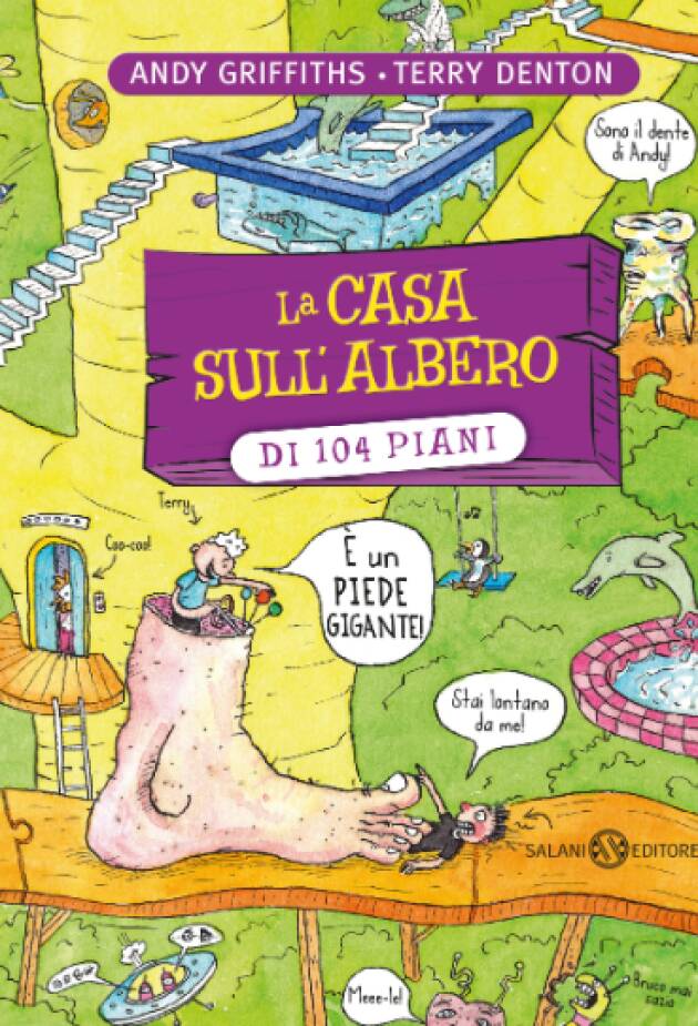 Salani Editore presenta Andy Griffiths e Terry Denton LA CASA SULL’ALBERO DI 104 PIANI
