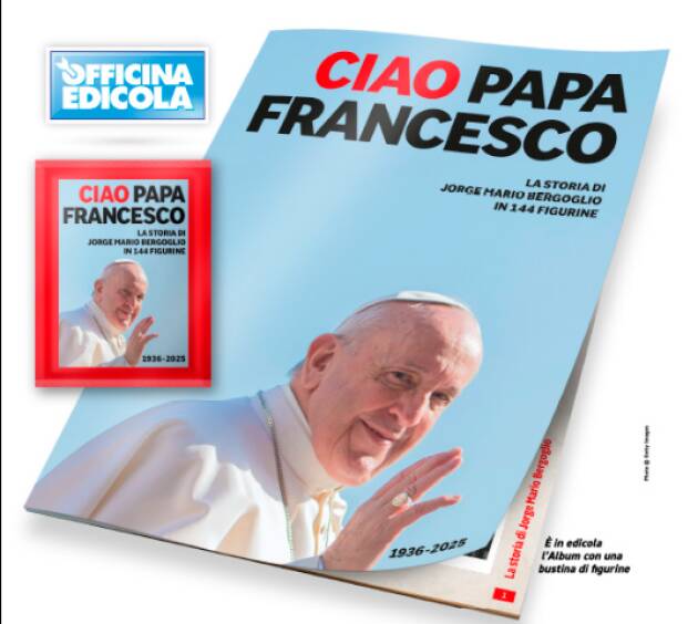LA STORIA DI JORGE MARIO BERGOGLIO RACCONTATA IN 144 FIGURINE
