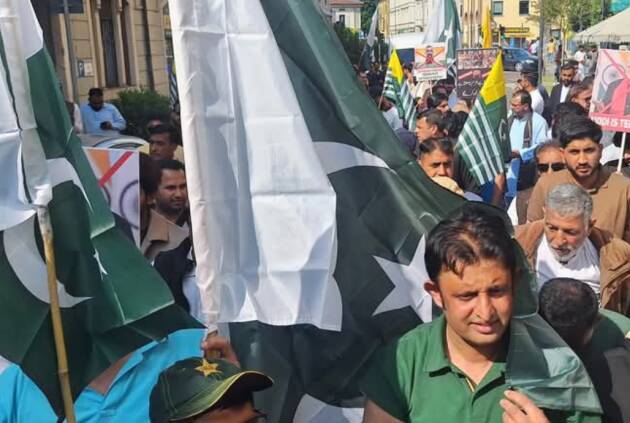 Brescia: Protesta della comunità pakistana contro le accuse indiane| Aftab Ahmed