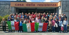 ANPI Crema in visita alla Casa della Resistenza di Fondotoce.