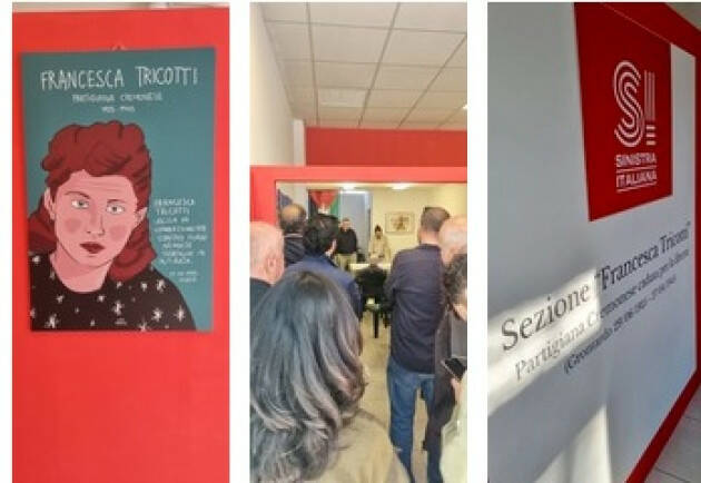 Inaugurata a Cremona la sede di Sinistra Italiana