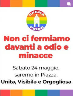 MANIFESTI CONTRO IL PRIDE A CREMA, PILONI (PD)