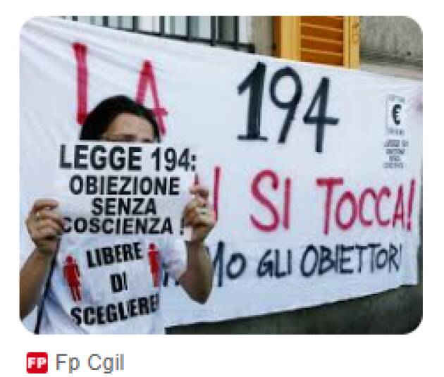 ASST CREMONA, OSPEDALE OGLIO PO E LEGGE 194/78 , SOLO OBIETTORI