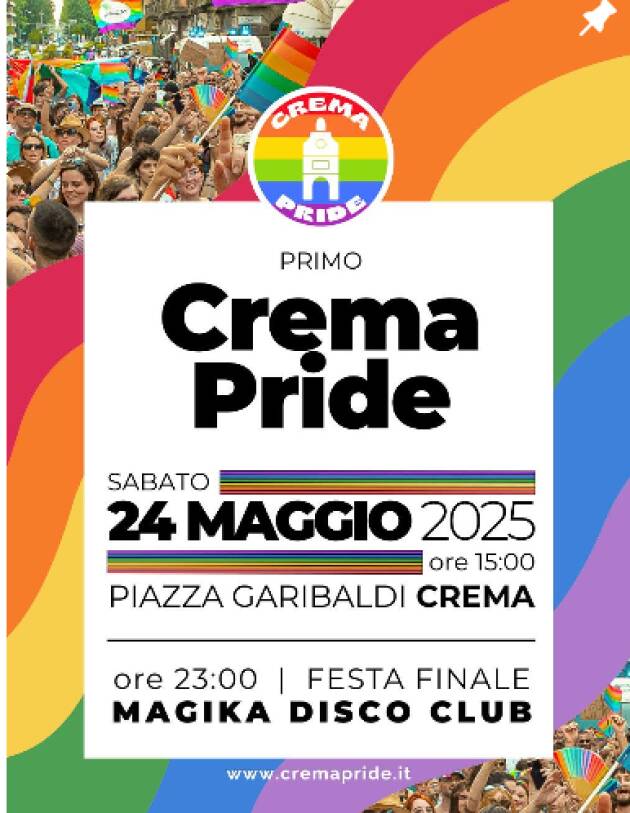 (Crema) Sinistra Italiana Ultima chiamata per il PRIDE… e festeggiamenti doppi!