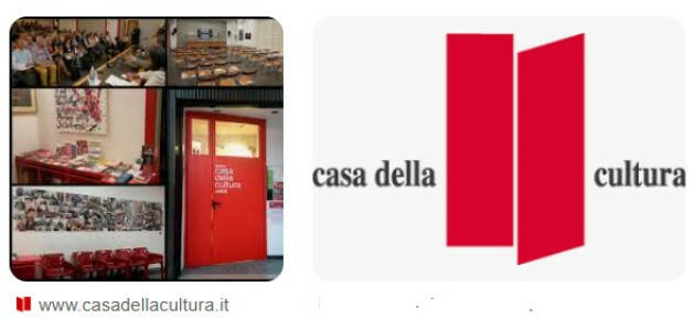 Milano Casa della cultura Promemoria settimanale degli incontri 