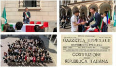 Crema Consegnata questa mattina in Piazza Duomo la Costituzione ai neo-diciottenni