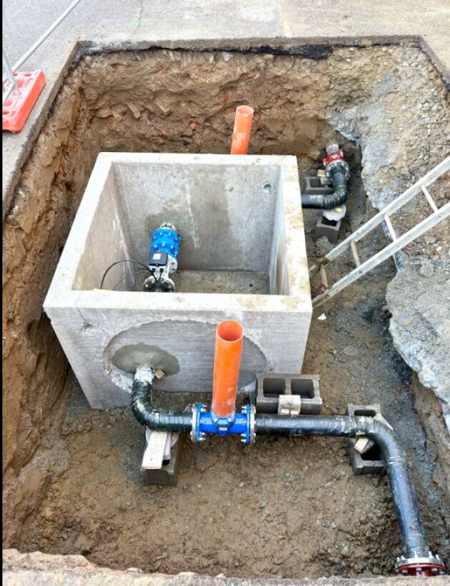 Padania Acque , Pozzaglio ed Uniti: lavori di efficientamento della rete idrica