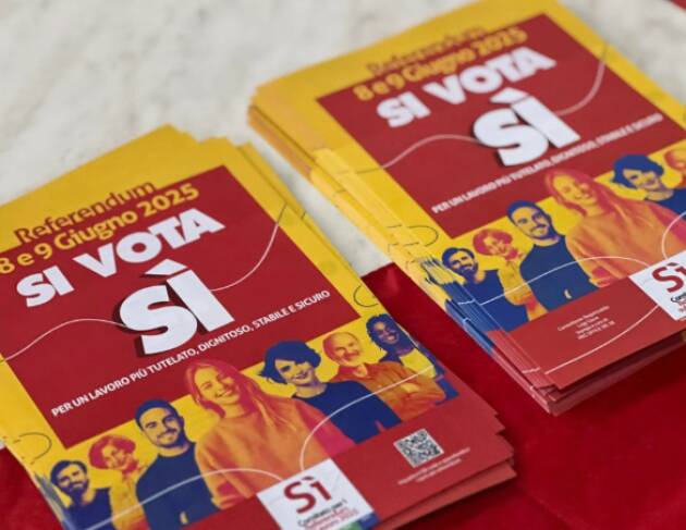(CR) Comitato Referendum 5 SI Festa di Chiusura campagna Referendaria 8-9 giugno