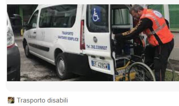 (PC) Anziani Trasporto gratuito ai seggi per gli elettori con problemi di deambulazione