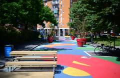 (MI) AMBIENTE. INAUGURATA LA PRIMA STRUTTURA OMBREGGIANTE IN VIA TURRONI
