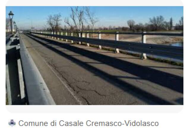 Ponte tra Sergnano e Casale Cremasco-Vidolasco: aggiornamento ai Sindaci