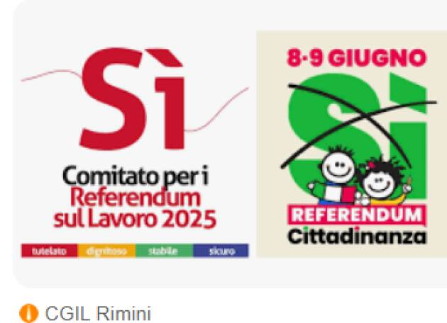 (CR) Referendum 8-9 giugno Firma l'appello al voto per i 5 SI su Lavoro e Cittadinanza