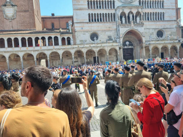INTERVENTO DEL SINDACO DI CREMONA ANDREA VIRGILIO IN OCCASIONE  FESTA  REPUBBLICA