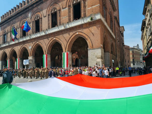 INTERVENTO DEL SINDACO DI CREMONA ANDREA VIRGILIO IN OCCASIONE  FESTA  REPUBBLICA