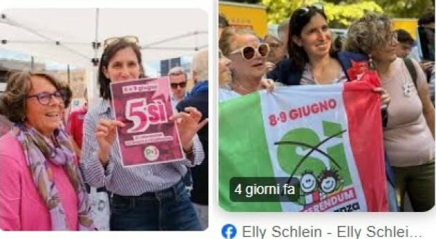 Pizzighettone Il PD incontra i cittadini 5 SI al Referendumdell'8-9 giugno