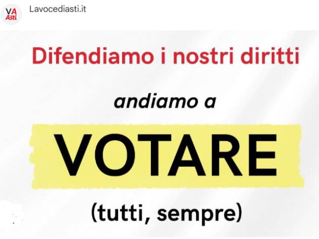 Referendum, Tiso(Confeuro): Andiamo a votare 