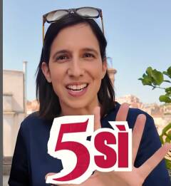 Referendum L'appello di Elly Shlein : 5 SI ai 5  quesiti Più diritti per tutti