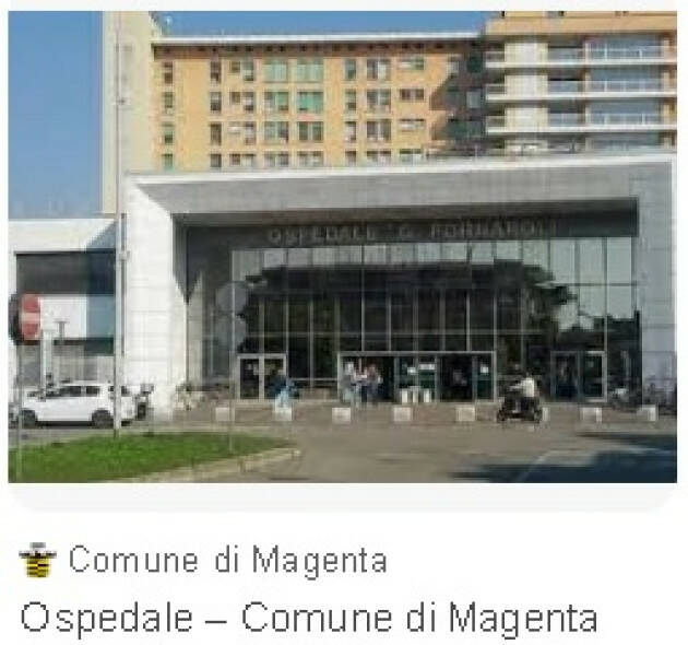 Dimissioni 8 medici su 10 Reparto Ginecologia/Ostetricia, Ospedale di Magenta