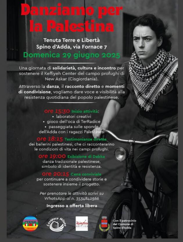 I presidi dell' Anpi 'Palestina viva, Gaza libera!'