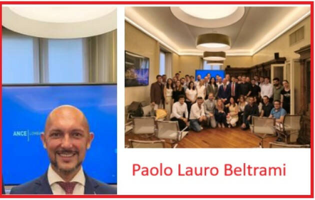 Paolo Lauro Beltrami eletto Presidente del Gruppo Giovani ANCE Lombardia