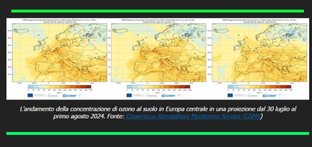 Legambiente Caldo estivo in Pianura padana Allerta Ozono anche a Cremona