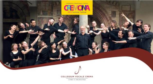  Da 20anni il Collegium Vocale porta il nome di Crema nel mondo