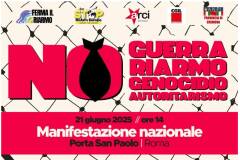 Anche Cremona A Roma sabato 21 giugno CONTRO LA GUERRA, IL RIARMO