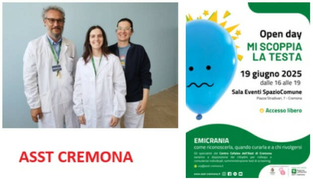 ASST CRemona OPEN DAY DEDICATO ALL’EMICRANIA