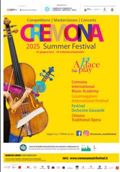 (CR) Summer Festival  15° edizione Eventi 30 giugno , 1 e 3 luglio 