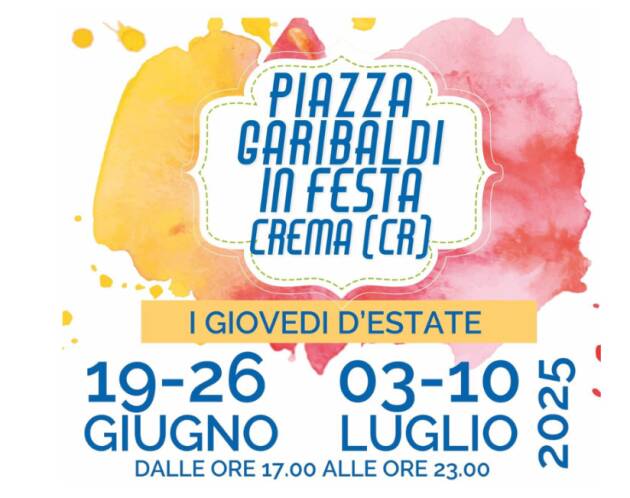 Proloco Crema Newsletter del 26 giugno 2025