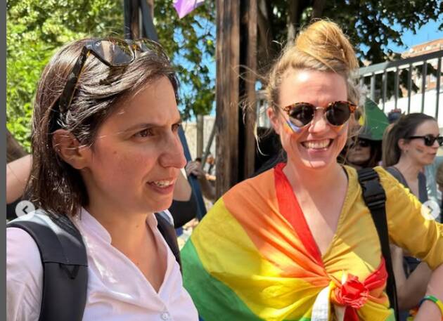 Pride Schlein accolta con entusiasmo nel corteo di Budapest