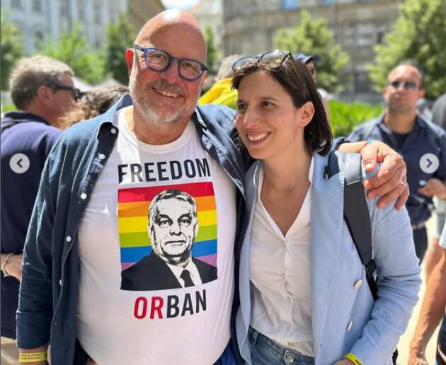 Pride Schlein accolta con entusiasmo nel corteo di Budapest