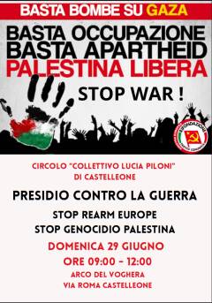 Castelleone Presidi per Gaza