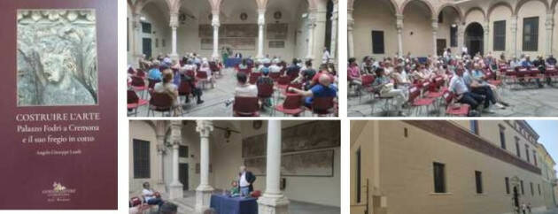 (CR) Presentato il volume Costruire l'arte, palazzo Fodri a Cremona 
