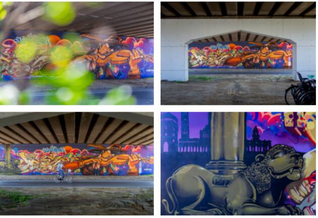 MR. WANY A CREMONA: IL SOTTOPASSO DI VIA BERGAMO PRENDE VITA CON L'ARTE URBANA