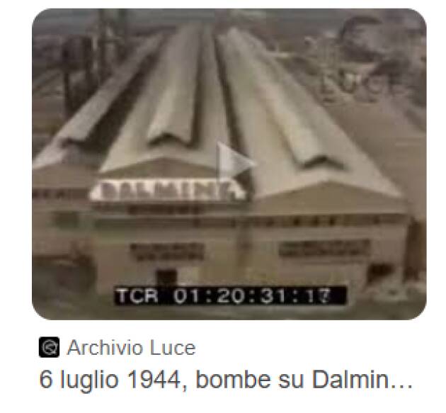 Il Comune di Bergamo commemora i 54 caduti bergamaschi del bombardamento di Dalmine del 6 luglio 1944