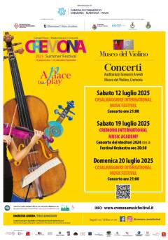 CREMONA SUMMER FESTIVAL 2025 – UN FINE SETTIMANA DI GRANDE MUSICA INTERNAZIONALE