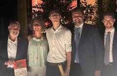 Il giovane scrittore Mateo Aschedamini ospite del Rotary Cremasco San Marco