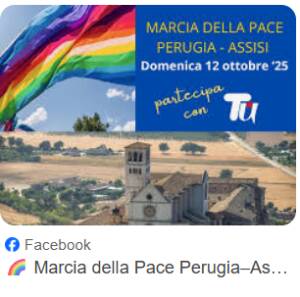 Emmaus invita a partecipare il 12 ottobre alla marcia della Pace Perugia-Assisi