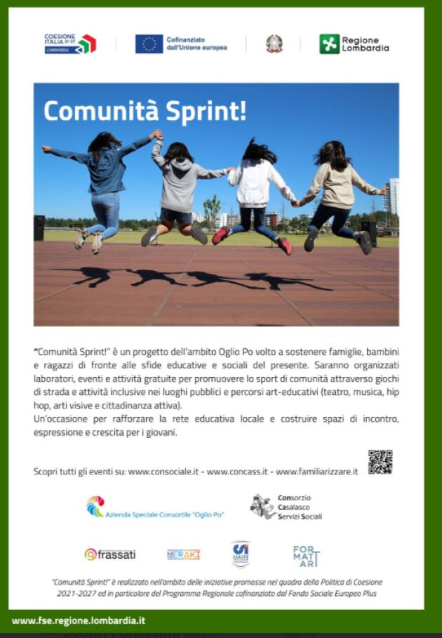 Viadana AL VIA 'COMUNITÀ SPRINT!
