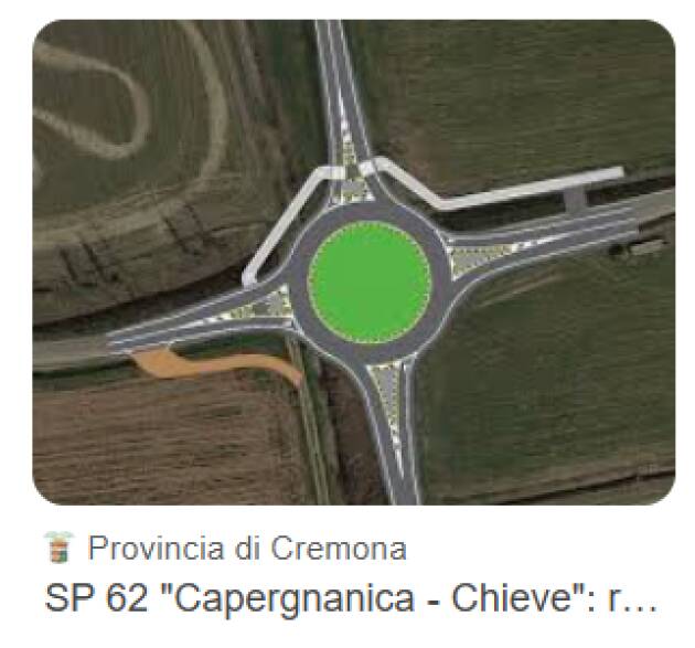 Viabilità: aprono il nuovo tratto della SP62 tra Capergnanica e Chieve