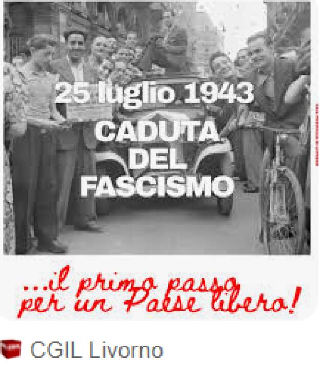  Italia La caduta del fascismo: 25 luglio 1943