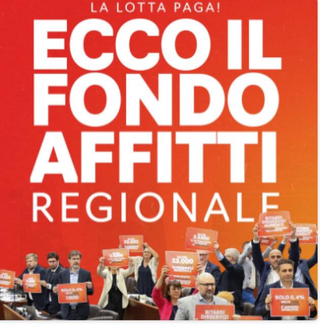 Matteo Piloni (PD) Abbiamo vinto noi: anche la Lombardia avrà il suo fondo affitti
